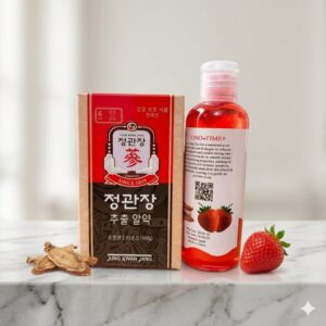 Korean Red Ginseng Extract pill 30 piece capsule + Lubricate Gell ( Combo Offer)